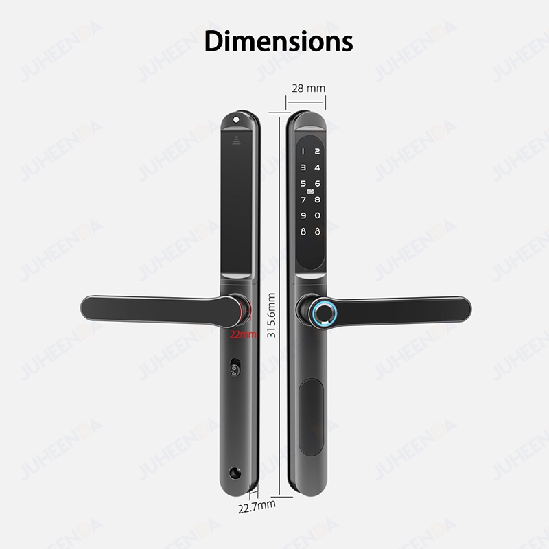 TTLock App Smart Aluminum Door - Smart Garden Gate Lock review and price